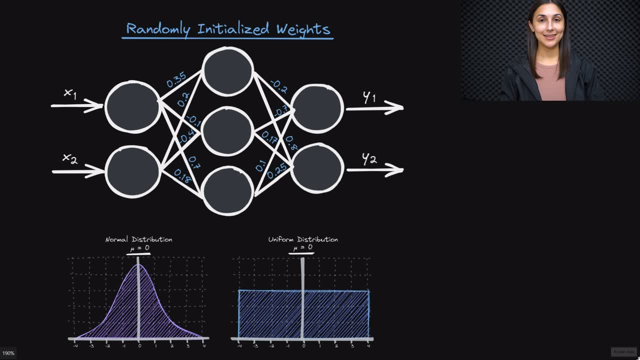 Lesson thumbnail for Neural Network Weight Initialization Explained