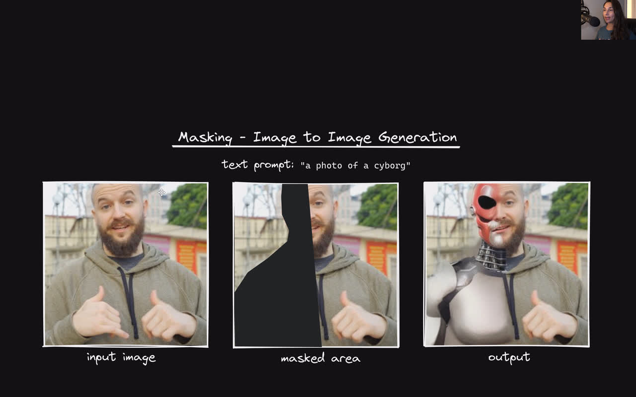 Lesson thumbnail for Masking - Image to Image Generation