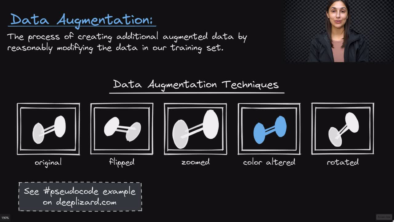 Lesson thumbnail for Data Augmentation in Deep Learning Explained