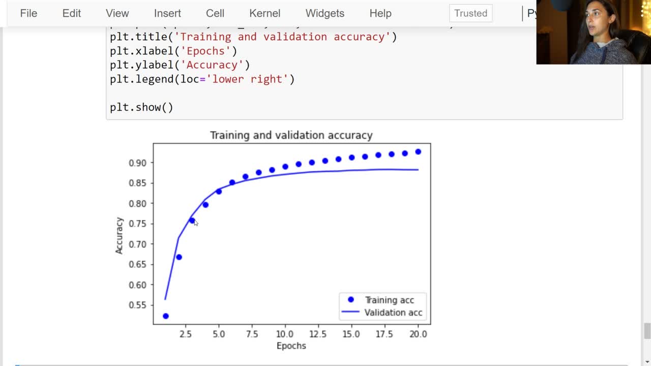 Lesson thumbnail for Build and Train Sequence Model - TensorFlow Sentiment Analysis Project